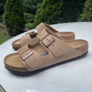 New Birkenstock Arizona Soft Footbed Sandals Size 41
